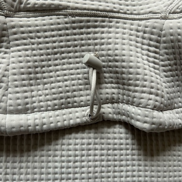 Lululemon Waffle-Knit funnel neck long sleeve workout Sweater vapour thermal - Picture 5 of 9